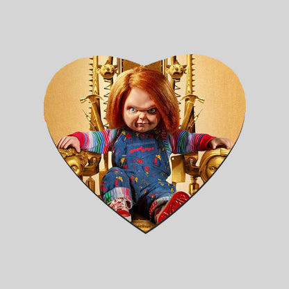 Chucky Good Guy Doll Mouse Mat - Mouse Pad - Rectangle or Heart