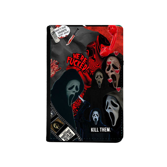 Scream Ghost Face Passport Holder - Passport Cover