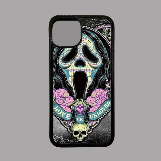 Scream Ghost Face Love the Unloved - Horror flexible iPhone Case - Halloween - Creepy - Spooky - Scary