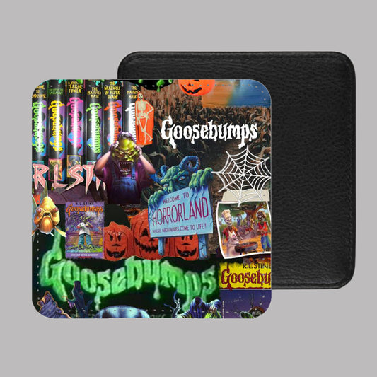 Goosebumps Movie PU Leather Coaster Set of 4 - 10 x 10cm