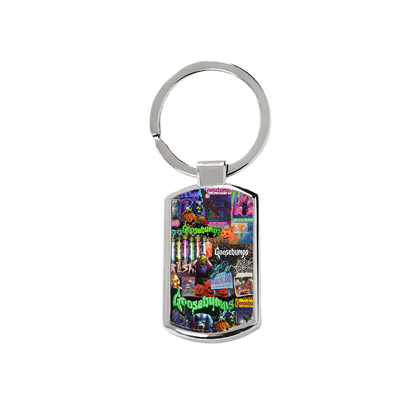 Goosebumps Movie Keyring - Rectangle Keyring with Black Gift Box