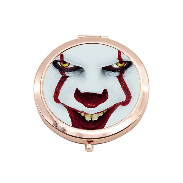 Pennywise IT Movie Rose Gold Compact Pocket Mirror