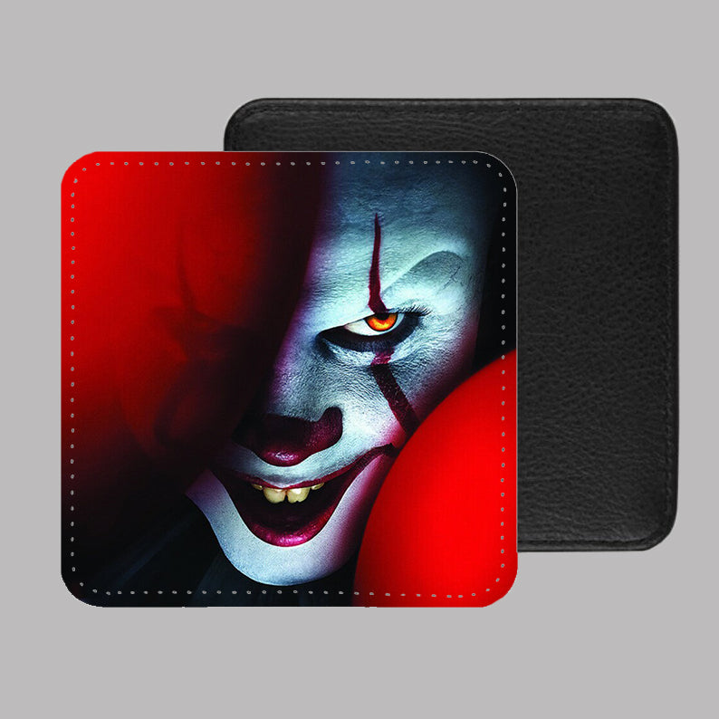 Pennywise IT PU Leather Coaster Set of 4 - 10 x 10cm