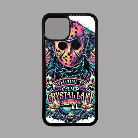 Welcome to Camp Crystal Lake - Jason Voorhees - Horror flexible iPhone Case - Halloween - Creepy - Spooky - Scary