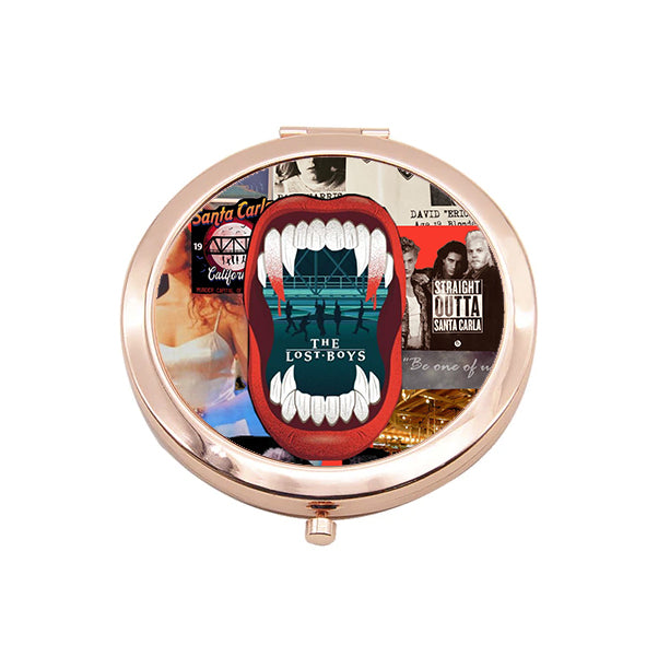 The Lost Boys Movie Rose Gold Compact Pocket Mirror