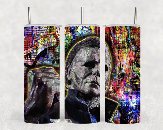 Michael Myers - Horror Movie Character - 20oz Tumbler - Novelty - Insulated