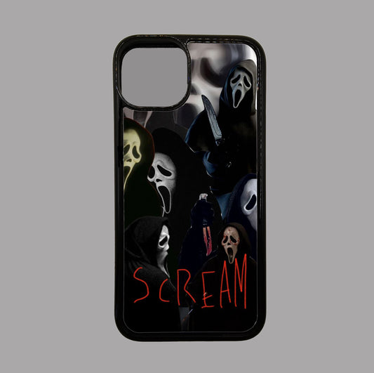 Scream Ghost Face - Horror flexible iPhone Case - Halloween - Creepy - Spooky - Scary