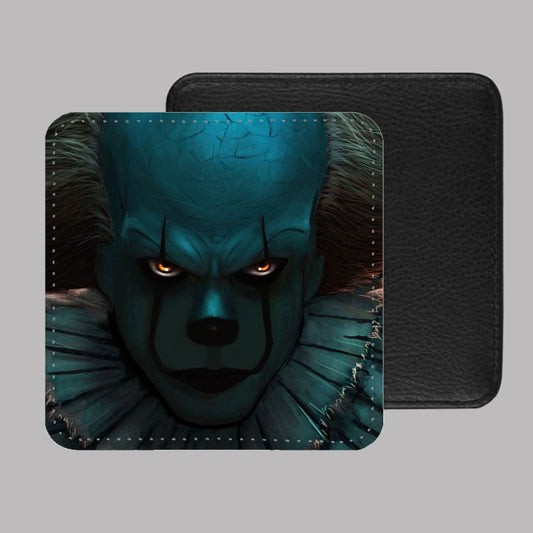 Pennywise IT PU Leather Coaster Set of 4 - 10 x 10cm