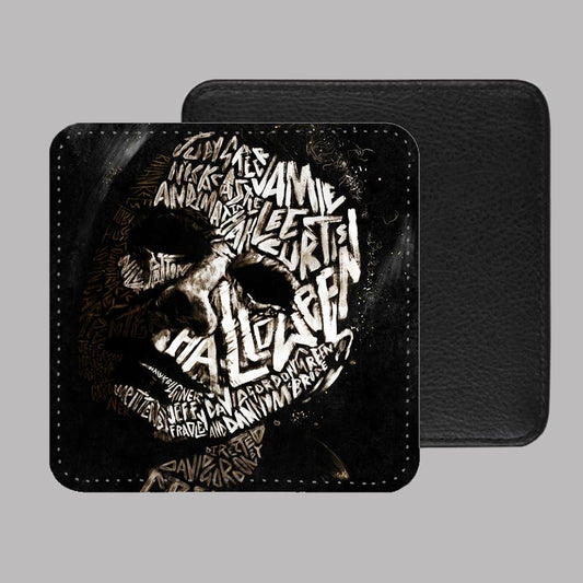 Michael Myers Halloween PU Leather Coaster Set of 4 - 10 x 10cm