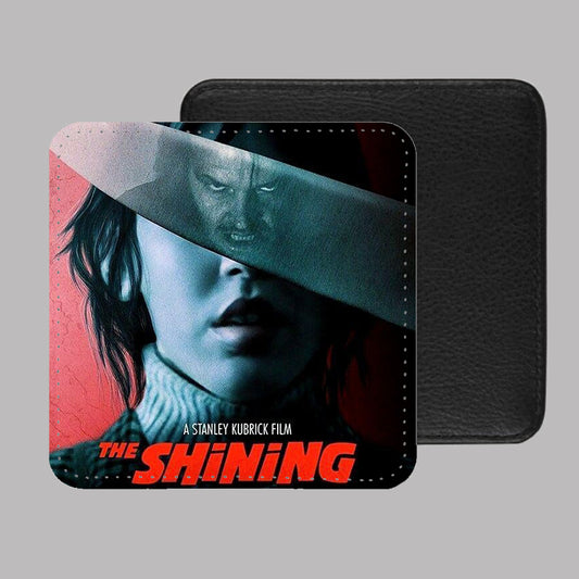 The Shining PU Leather Coaster Set of 4 - 10 x 10cm