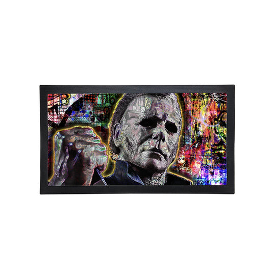 Michael Myers Halloween Bar Mat - Bar Runner - 440 x 250mm