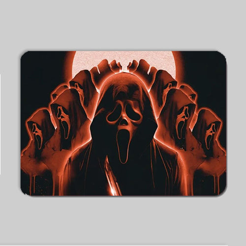 Scream Ghost Face Mouse Mat - Mouse Pad - Rectangle or Heart