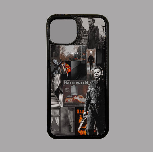 Michael Myers Collage - Halloween - Horror flexible iPhone Case - Halloween - Creepy - Spooky - Scary