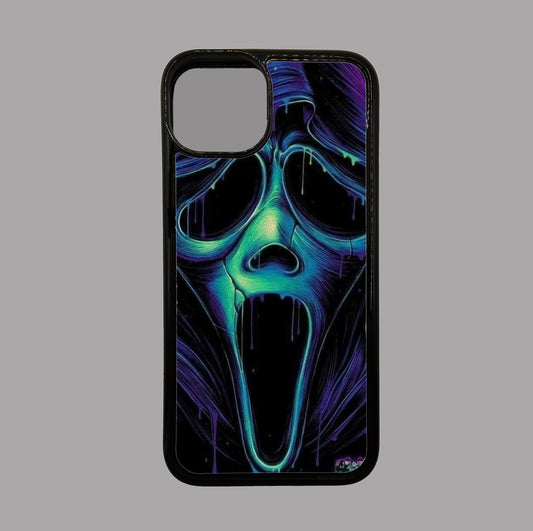 Scream Ghost Face - Horror flexible iPhone Case - Halloween - Creepy - Spooky - Scary