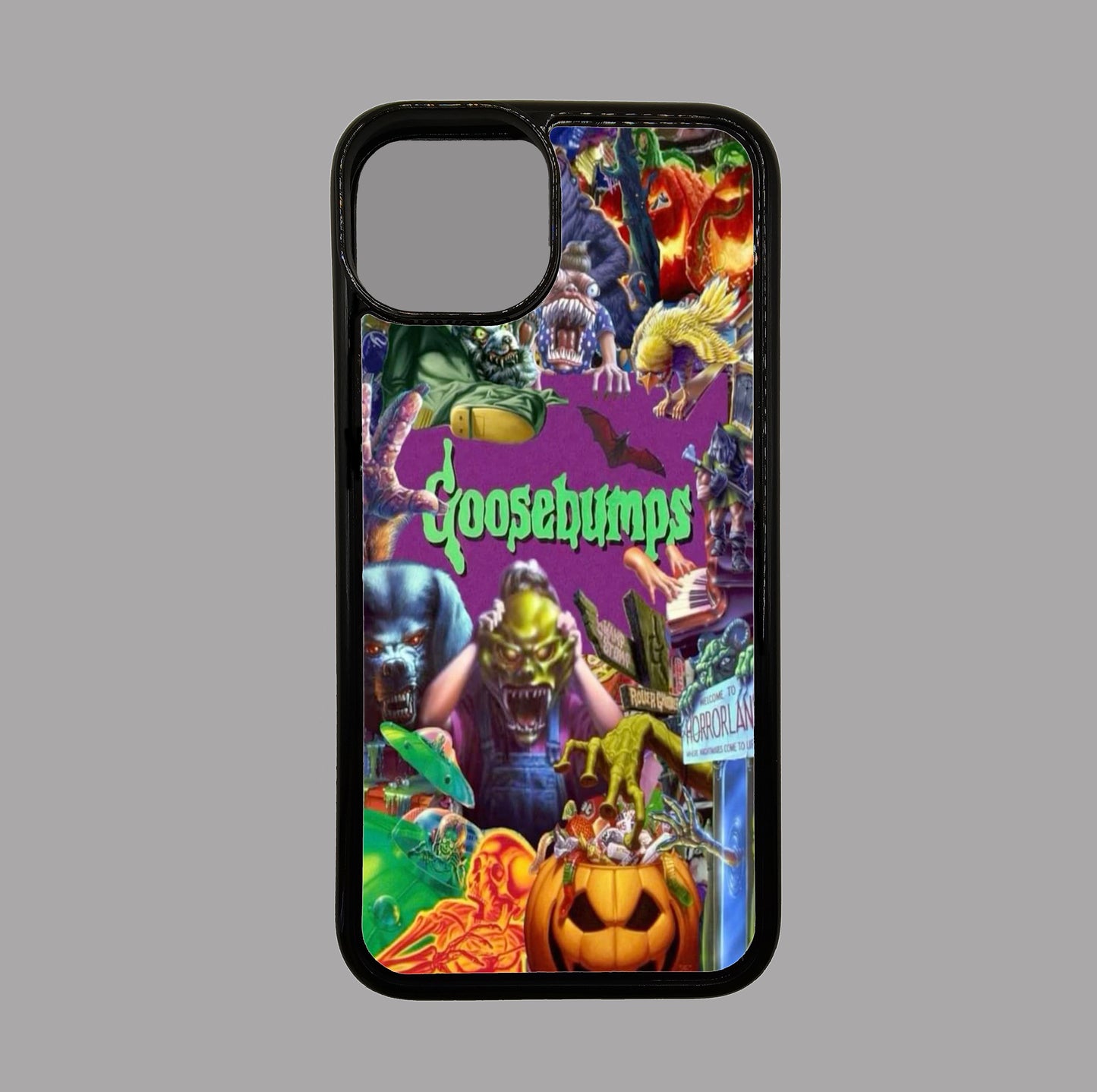 Goosebumps - Horror Movies - Horror flexible iPhone Case - Halloween - Creepy - Spooky - Scary