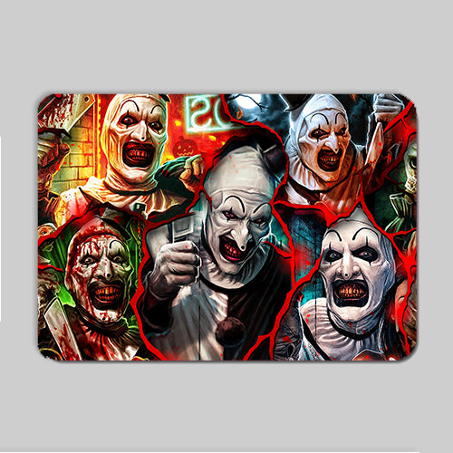 Terrifier Mouse Mat - Mouse Pad - Rectangle or Heart