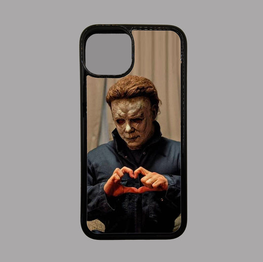 Michael Myers Heart Hands - Horror flexible iPhone Case - Halloween - Creepy - Spooky - Scary