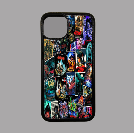 Horror Movies Mash Up - Horror flexible iPhone Case - Halloween - Creepy - Spooky - Scary