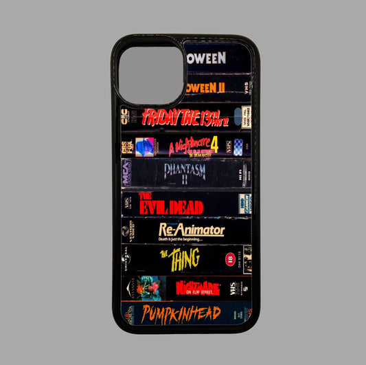 Horror Movies Stack - Film Stack - Horror flexible iPhone Case - Halloween - Creepy - Spooky - Scary