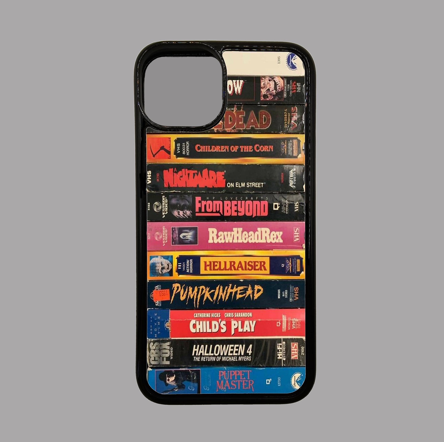 Horror Movies Stack - Film Stack - Horror flexible iPhone Case - Halloween - Creepy - Spooky - Scary