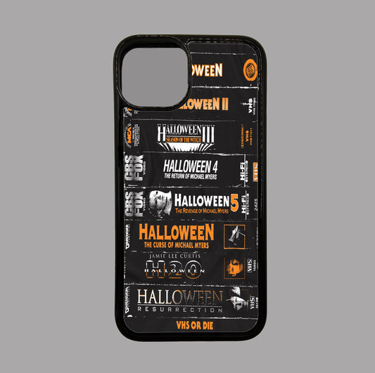 Halloween Horror Movies Stack - Film Stack - Horror flexible iPhone Case - Creepy - Spooky - Scary