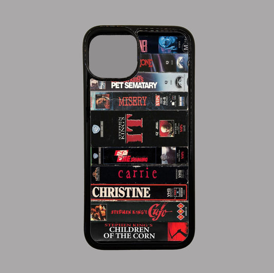 Horror Movies Stack - Film Stack - Horror flexible iPhone Case - Halloween - Creepy - Spooky - Scary