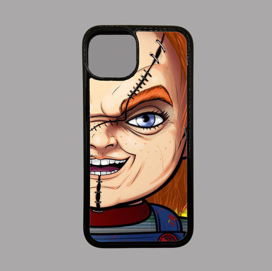 Chucky Face - Horror Movie Character - Horror flexible iPhone Case - Halloween - Creepy - Spooky - Scary