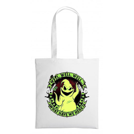 Oogie Boogie What have we here - Shopping Tote Bag - Tote Bag - Horror Movie - Halloween - Creepy - Shopping Bag