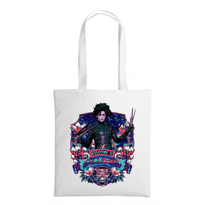 Edward Scissorhands - Shopping Tote Bag - Tote Bag - Horror Movie - Halloween - Creepy - Shopping Bag