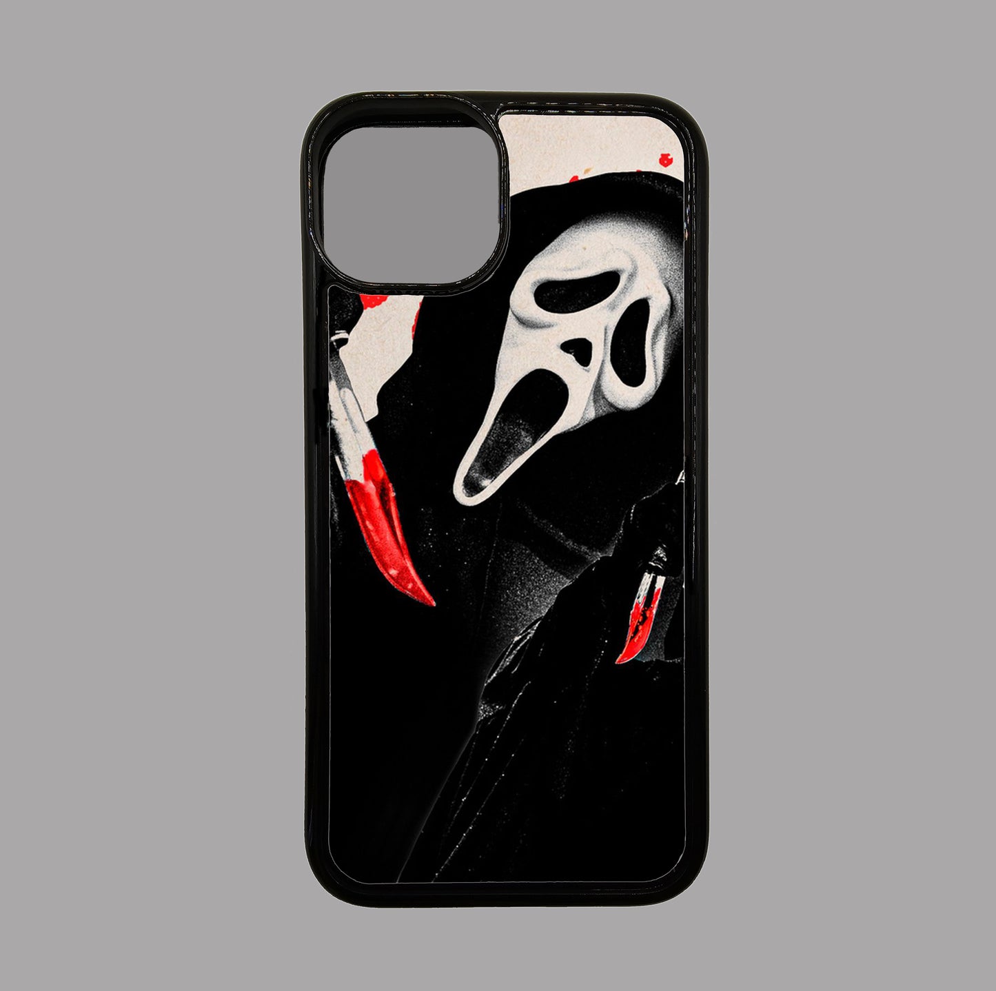 Scream Ghost Face - Favourite Scary Movie - Horror flexible iPhone Case - Halloween - Creepy - Spooky - Scary