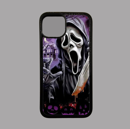 Scream Ghost Face - Horror flexible iPhone Case - Halloween - Creepy - Spooky - Scary