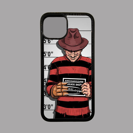 Copy of Freddy Krueger - Mug Shot - Horror flexible iPhone Case - Halloween - Creepy - Spooky - Scary