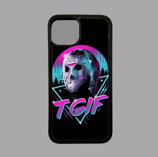 Jason Voorhees TGIF - Friday 13th - Horror flexible iPhone Case - Halloween - Creepy - Spooky - Scary