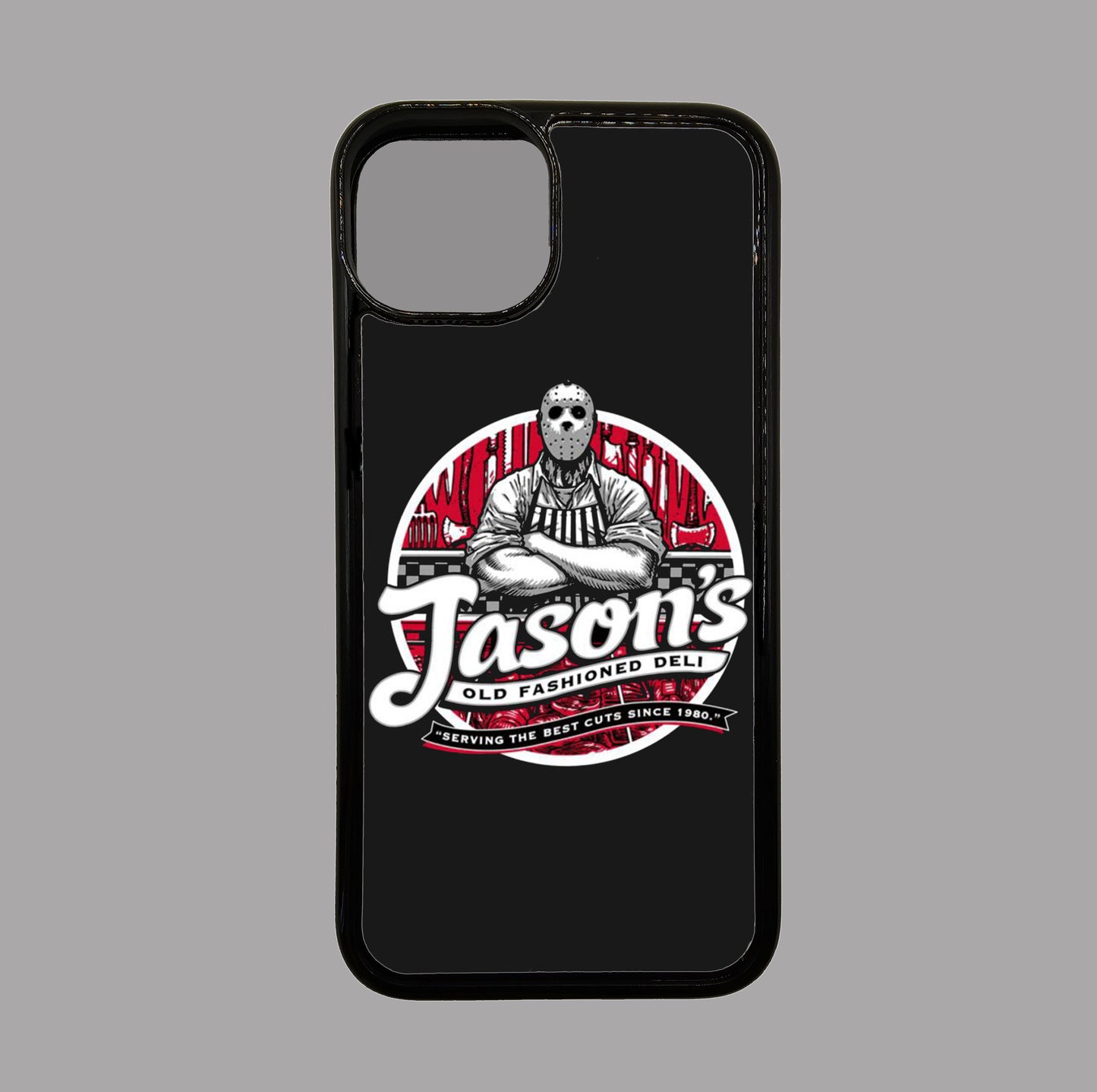 Jason's Old Fashioned Deli - Jason Voorhees - Friday 13th - Horror flexible iPhone Case - Halloween - Creepy - Spooky - Scary