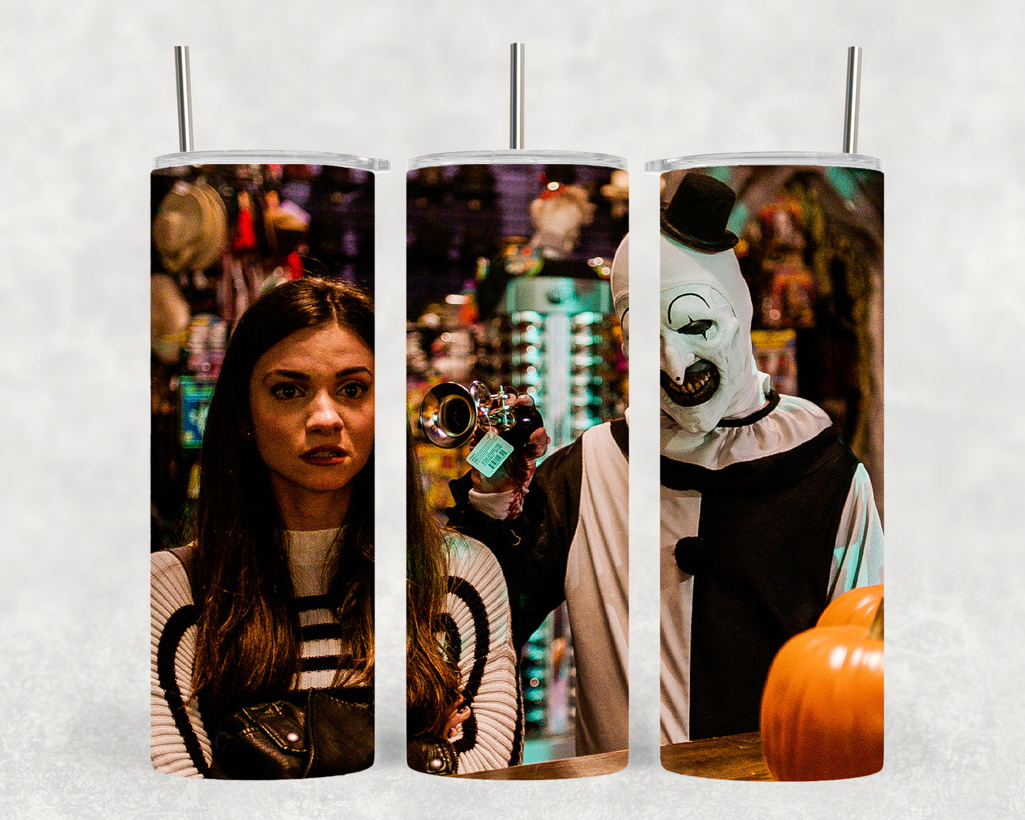 Terrifier - Art the Clown - Horror Movie Character - 20oz Tumbler - Novelty - Insulated