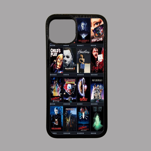 Horror Movie Mash Up - Horror Movie Characters - Horror flexible iPhone Case - Halloween - Creepy - Spooky - Scary