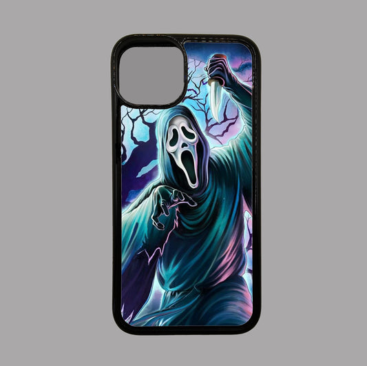 Scream Ghost Face - Horror flexible iPhone Case - Halloween - Creepy - Spooky - Scary