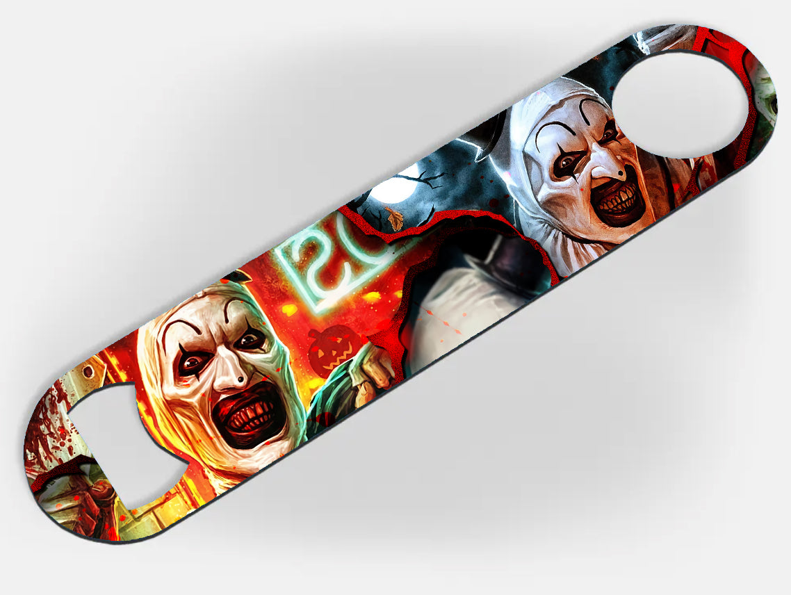 Terrifier Art the Clown Bar Blade - Bottle Opener - Silver