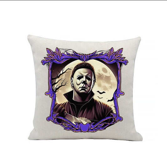 Michael Myers - Horror Movie Character - Horror Movies - Linen Cushion - 40 x 40cm