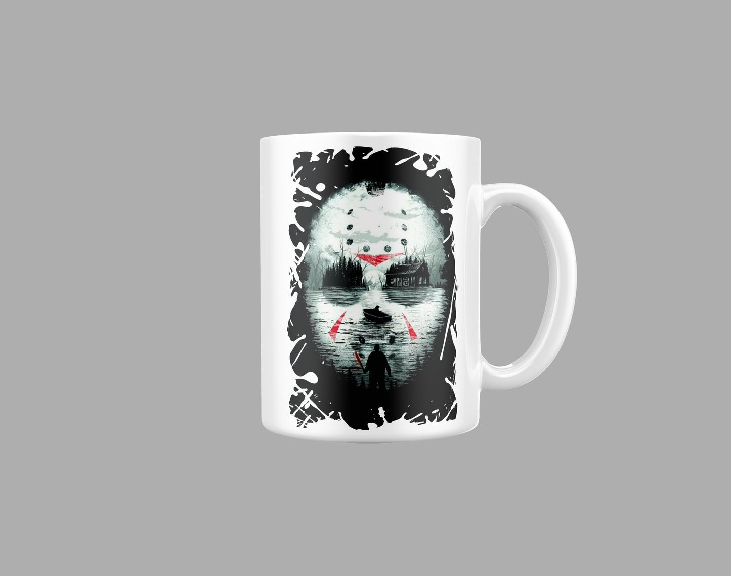 Jason Voorhees - Horror 11oz Mug - Halloween - Creepy - Spooky - Scary - Mug - Cup