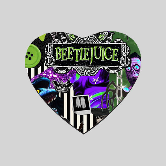 Beetlejuice Mouse Mat - Mouse Pad - Rectangle or Heart Shape