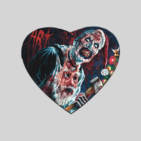 Terrifier 3 Mouse Mat - Mouse Pad - Rectangle or Heart