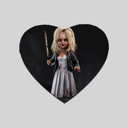 Tiffany Doll Chucky Mouse Mat - Mouse Pad - Rectangle or Heart