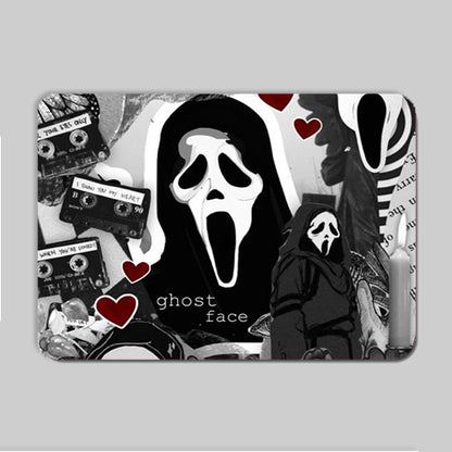 Scream Ghost Face Mouse Mat - Mouse Pad - Rectangle or Heart