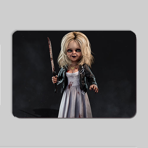 Tiffany Doll Chucky Mouse Mat - Mouse Pad - Rectangle or Heart